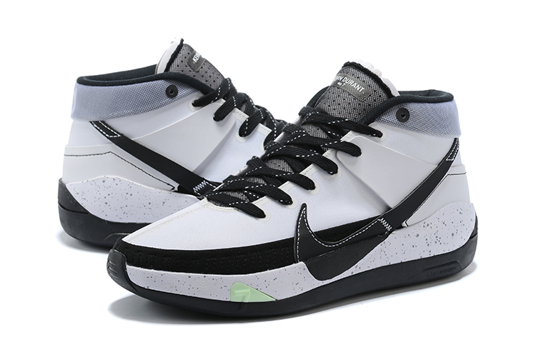 2020 Nike Kevin Durant 13 White Black Grey - Click Image to Close